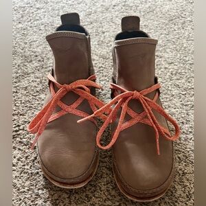 Chaco Womens Size 6.5 EU 37.5 Harper Caribou Ankle Boots Brown Slip On Fall